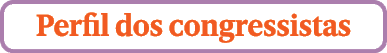 Perfil dos congressistas